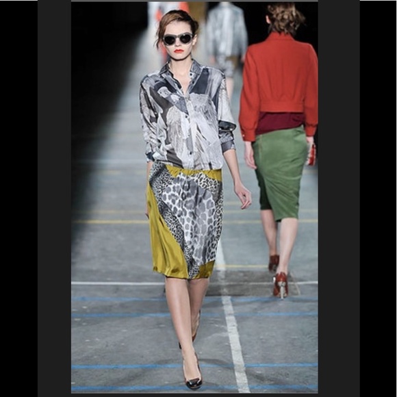 Dries Van Noten Dresses & Skirts - Dries Van Noten | Silk Skirt